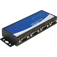 DeLOCK – USB 2.0 adapter for 4 x Serial ports RS-422/485, black (87587)