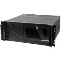 Lanberg SC01-4504-08B, Teline ( 4U ), Musta, 2 tuuletin(ta), HDD, HDD