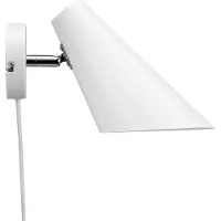Dyberg Larsen Cale Hvid Væglampe - White - Ø 15.5 CM