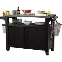 Keter Grill table 230409 (128 x 52 x 90 cm brown color)