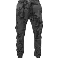 Urban Classics Gargohousut ' Camo Cargo Jogging Pants ' harmaa