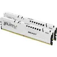 Kingston – 32GB 6000MT/s DDR5 CL36 DIMM (Kit of 2) FURY Beast White EXPO (KF560C36BWE2K2-32)