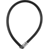 ABUS 3406C 55cm musta numero vaijerilukko