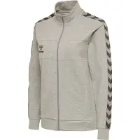 Hummel Urheilutakki 'Move Classic' meleerattu harmaa / musta