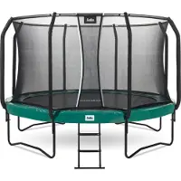 Salta trampoliini First Class 366 cm vihreä
