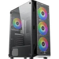 Xigmatek Black ATX Semi-Tower Tietokonekotelo