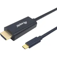 Equip 133413, 3 m, USB Type-C, HDMI-tyyppi A (vakio), Uros, Uros, Suora