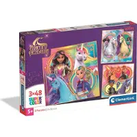 Clementoni Unicorn Academy Palapeli 3x48