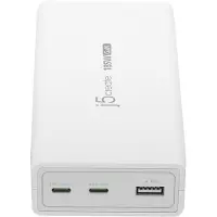 J5CREATE GaN PD USB-C Laturi - 3-port - 185W