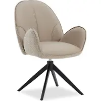 Homestyle4u Ruokapöydän tuoli, 60x90x59 cm, Beige, Söögitool, 60x90x59 cm, beež