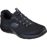 SKECHERS Slip on -tennarit 'Summits' harmaa / musta