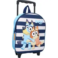 Bluey 3D Trolley Reppu Oh Happy Days, Sininen