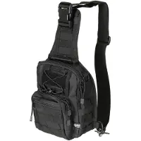 MFH - Max Fuchs MFH Shoulder Bag CQB Molle (Color: Black)