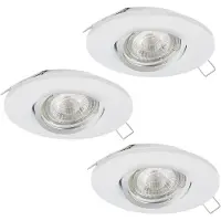 Eglo 95357 - SETTI 3x Riippuva LED-kattovalaisin TEDO 3xGU10-LED/5W/230V