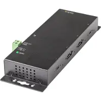 StarTech.com USB C -hubi 4 porttia - - Teollinen metalli - 10Gbps - 2x USB-C &amp; 2x USB-A - ESD-suojaus