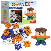 Trefl Connect Pocket 30 Boy Construction Set with Mat Figuuri