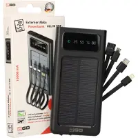 2GO 797371, 10000 mAh, Musta