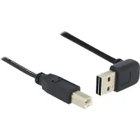 DeLOCK – Cable EASY-USB 2.0 Type-A male angled up / down > USB 2.0 Type-B male 3 m (83541)