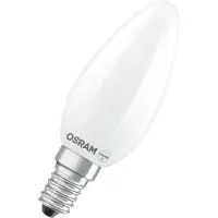 Osram E14 470lm 4000K filamentti led-kynttilälamppu, matta