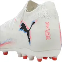 Puma Future 8 Match Mg Untamed - Valkoinen/musta/hehkuva Punainen - Multi Ground (Mg), koko 44