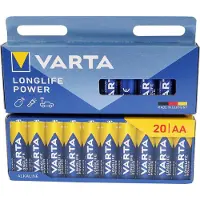 Varta – Pitkäikäinen akku - AA 20 kpl (4906121720)