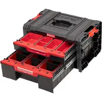 Qbrick System Työkalulaatikko - - PRO Drawer 2 Työkalulaatikko 2.0 Expert - Pinoontaitettava - 2 laatikkoa - IP54