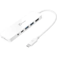 J5CREATE USB-C MULTI-PORT HUB WITH POWER - DELIVERY