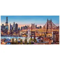 Castorland Palapeli 4000 palaa - New York-ilta, 138x68 cm