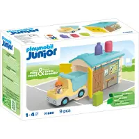 Playmobil Junior: Kuorma-auto Ja Autotalli