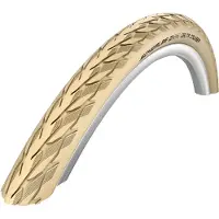 Schwalbe DeltaCruiser Plus Active Clincher Rengas PunctureGuard SBC Reflex 26x1 3/8", beige 37-590 | 26x1 3/8" 2022 Pistosuojatut renkaat