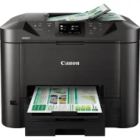 Canon MAXIFY MB5455, Mustesuihku, Väritulostus, 600 x 1200 DPI, Värikopiointi, A4, Musta