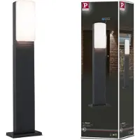 Paulmann LED-polkujen valaisin Bonnie, alumiini, antrasiitti Bonnie, Musta, Alumiini