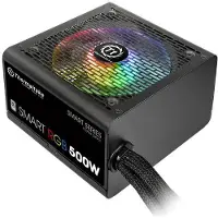Thermaltake Smart RGB 500W -virtalähde, 80 Plus White