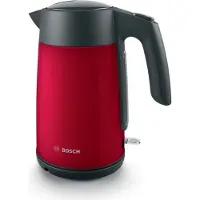 Bosch TWK 7L464 -vedenkeitin, 1,7 l, 2400 W, punainen