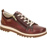 Pikolinos for woman. W3W-6979 Vigo brown leather trainers (35), Flat, Laces, Casual