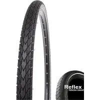 Kenda Khan II Clincher Rengas 28" K-Shield E-25 Reflex, musta 50-622 | 700x50C 2021 Pistosuojatut renkaat