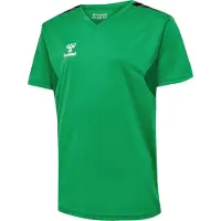 Hummel Hmlauthentic Pl Jersey S/S Kids - Green - 116