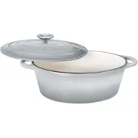 KINGHOFF KH-1613 emaloitu valurautainen lasipannu 33cm