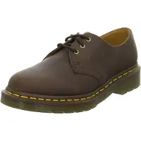 Dr. Martens for man. 11838201 Leather shoes 1461 Crazy Horse brown (44), Flat, Laces, Casual