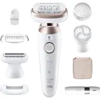 Braun Silk-épil 9 Flex 9-360 3D 40 pinsetit Vaaleanpunainen, valkoinen