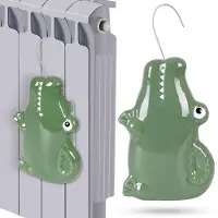 B2X Keraaminen krokotiilipatteri ilmankostutin lapsille 160 ml, Oro drėkintuvas radiatoriui keraminis krokodilas vaikams 160 ml
