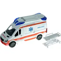 Kruzzel Ambulanssilelu äänellä ja valolla, 30 cm