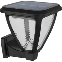 Philips Vapora aurinkokennovalaisin 1,5W, Seinävalaistus ulkotiloihin, Musta, Muovi, IP44, Patio, Puutarha, III