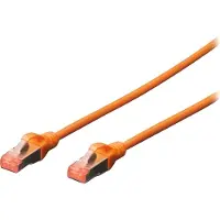 Digitus CAT 6 S-FTP PATCH CORD, CU, LSZH AWG 27/7, LENGTH 0.5 M, COLOR ORANGE (DK-1644-005/OR)