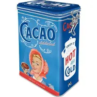 Nostalgic Art Cacao Addicted klipsipurkki