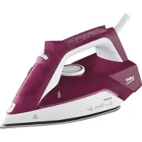 Beko Silitysrauta - - SIM 3126 R - 2600 W - Jatkuva höyry 40 g/min - Keraaminen pohja