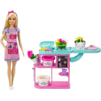 Barbie Mattel Barbie You Can be Anything: Florist Doll And Playset (GTN58)