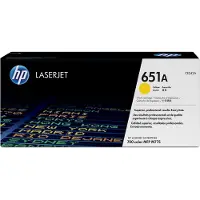 HP 651A -laservärikasetti, keltainen