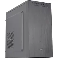 Aerocool CS-108, Mini Tower, PC, Musta, mikro ATX, Mini-ITX, ABS, SPCC, 15,1 cm (ACCS-PC16014.11)