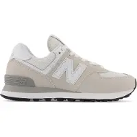 New Balance for woman. WL574V3 Leather Sneakers 574 Core beige (37.5), Flat, Laces, Casual